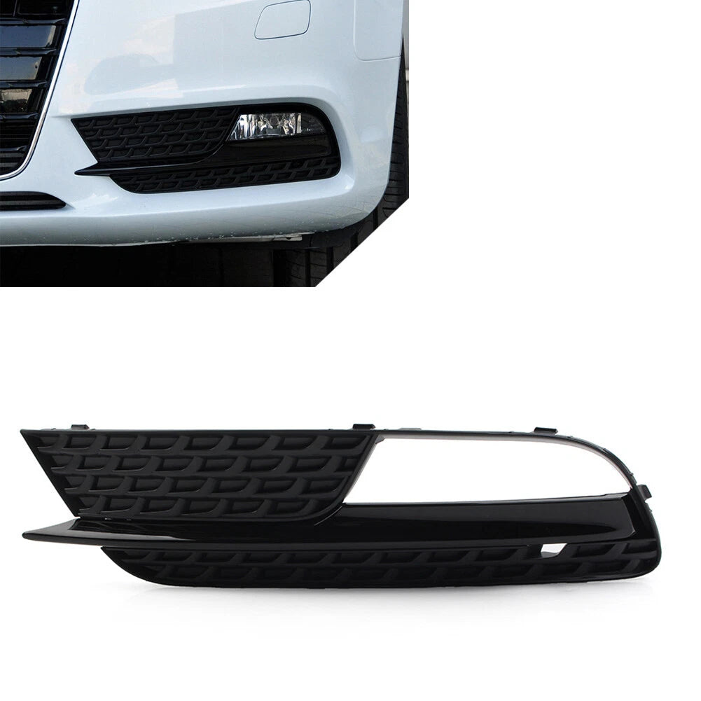 Fog Light Grill Cover for Audi A5 (2012–2016) - Left, Black
