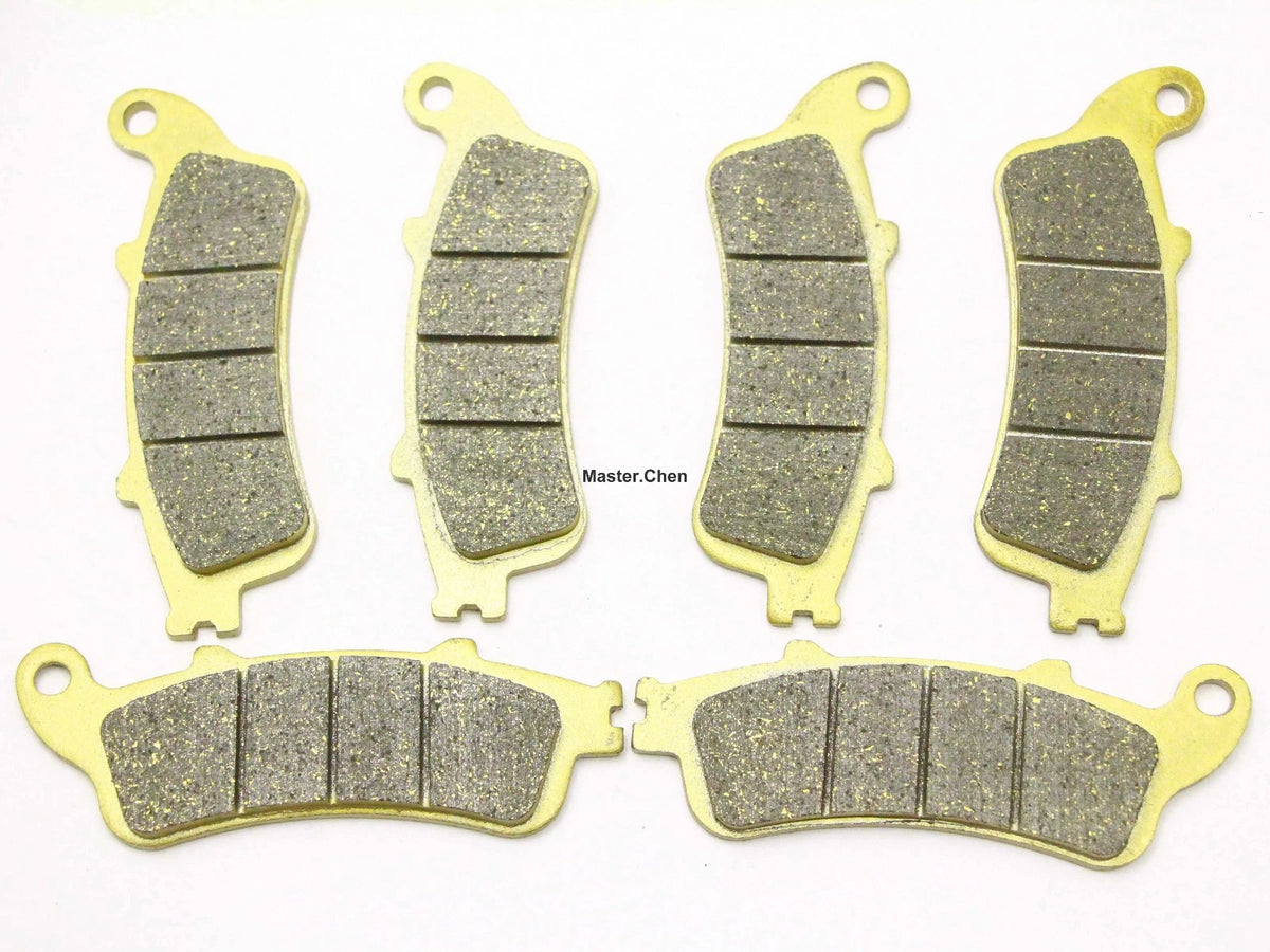 Set of 2 Front Rear Brake Pads for Honda GL 1800 (2001–2015) FA261FR
