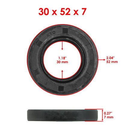 Rear Wheel Ball Bearings Seals Kit for Kawasaki KZ1300 (1979–1981)