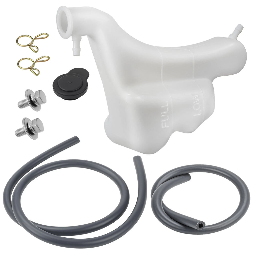 Coolant Radiator Tank Reservoir with Cap for Yamaha Grizzly 660 (2002–2008) 5KM-21871-00-00