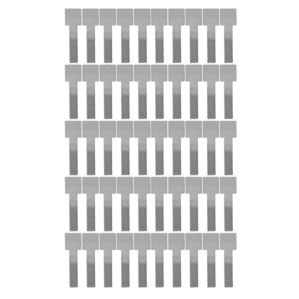 50 Tie Fastening Cable Organizers for Workspace Setup