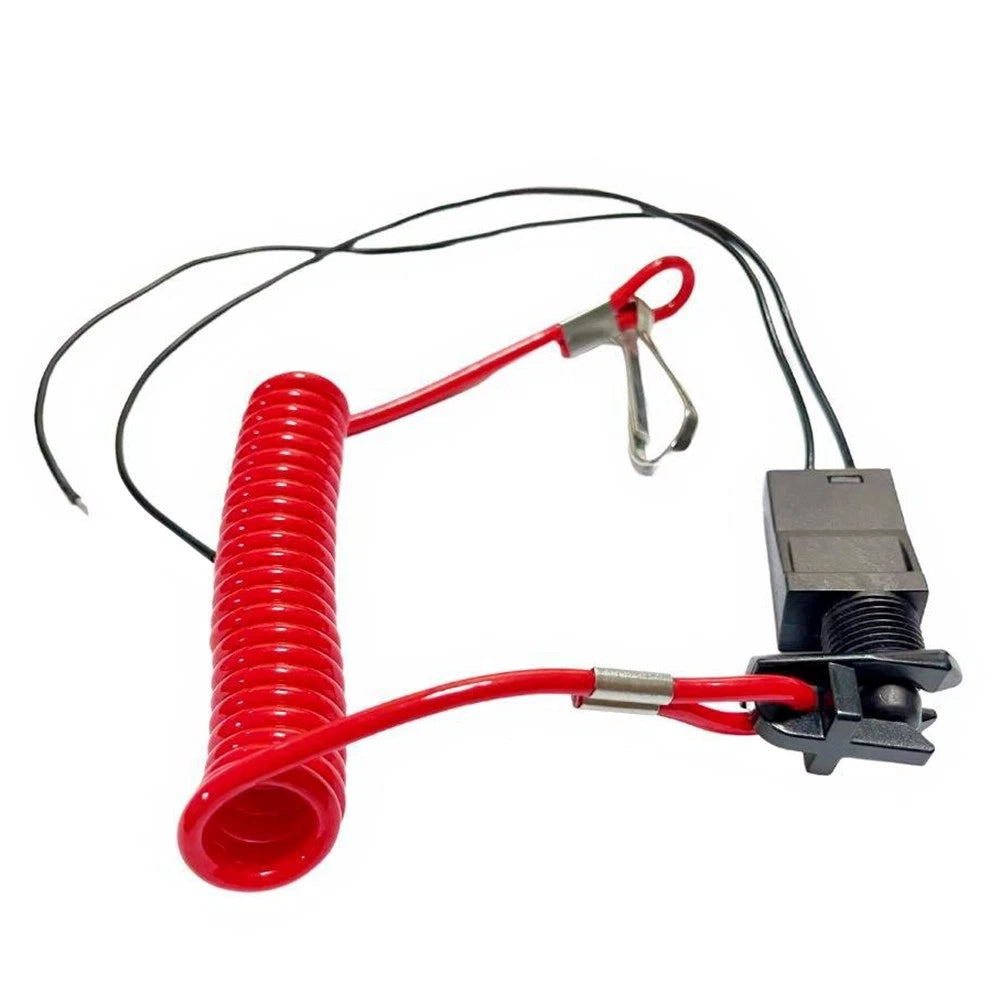Kill Switch with Safety Lanyard for Johnson Evinrude OMC (432230, 585134)