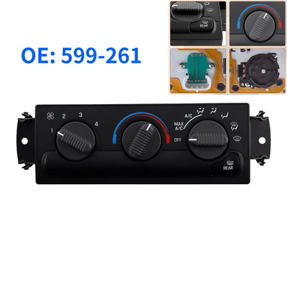 A/C Heater Climate Control Switch for Oldsmobile Bravada (1999–2002) 1509896