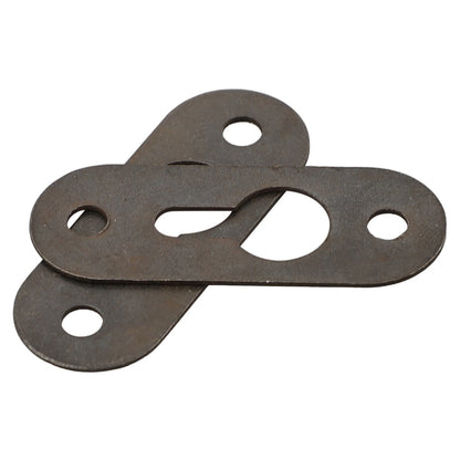 Set of 30 Metal Keyhole Hanging Plates for Various Applications
