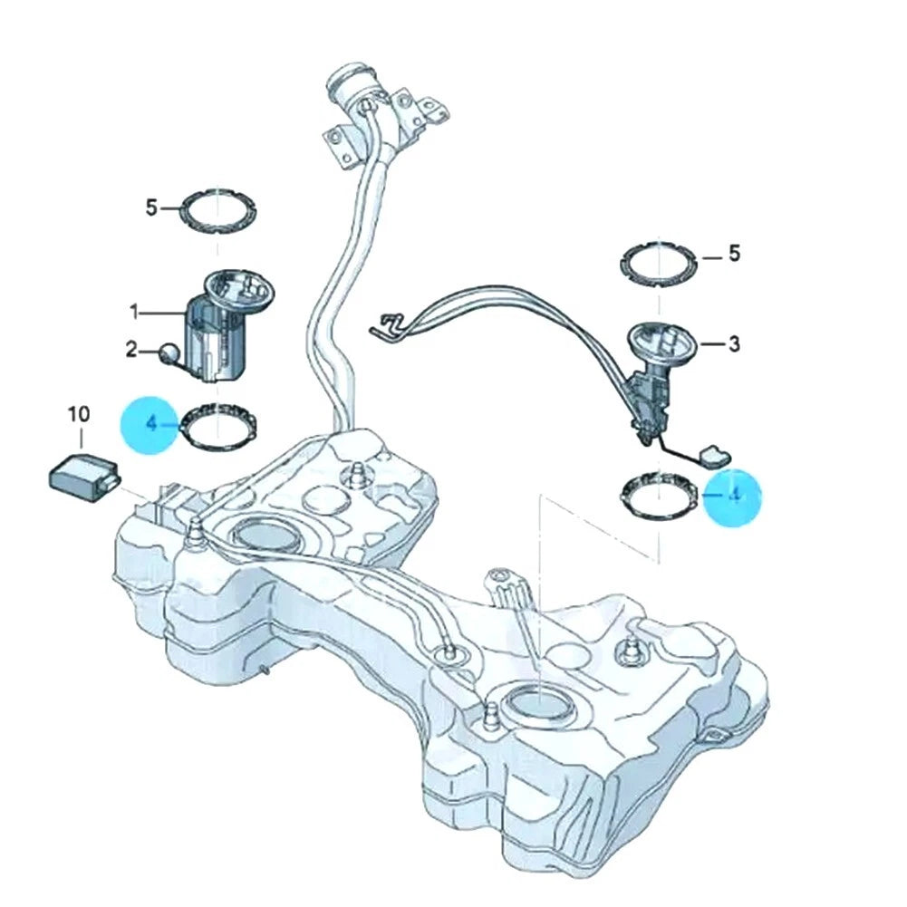 Fuel Pump Tank Seal Ring for Speedy Tiguan