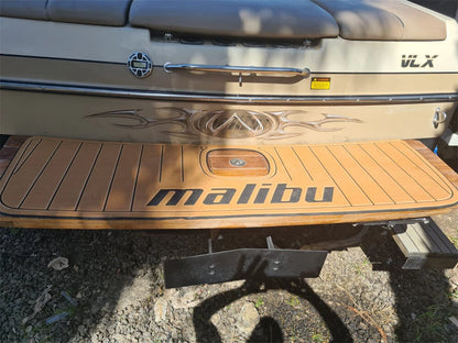 EVA Foam Faux Teak Deck Floor Mat for Malibu Response Cockpit (1998)
