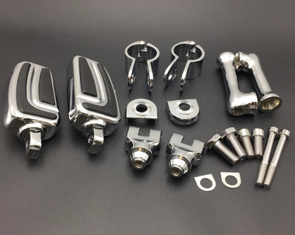 Adjustable AirFlow FootPeg for Harley-Davidson Sportster, Street Bob, Softail (2000–2023)