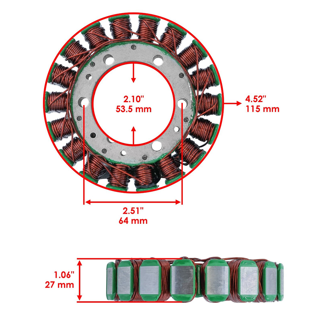 Stator Regulator Rectifier Gasket for Honda TRX500TM Foreman 500 (2005–2006)