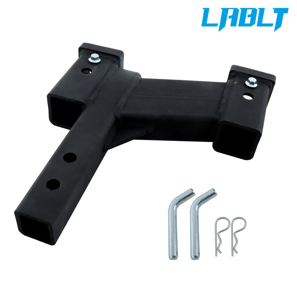 Dual-Position Trailer Hitch Extender for 2-In Receiver (7500 lbs)