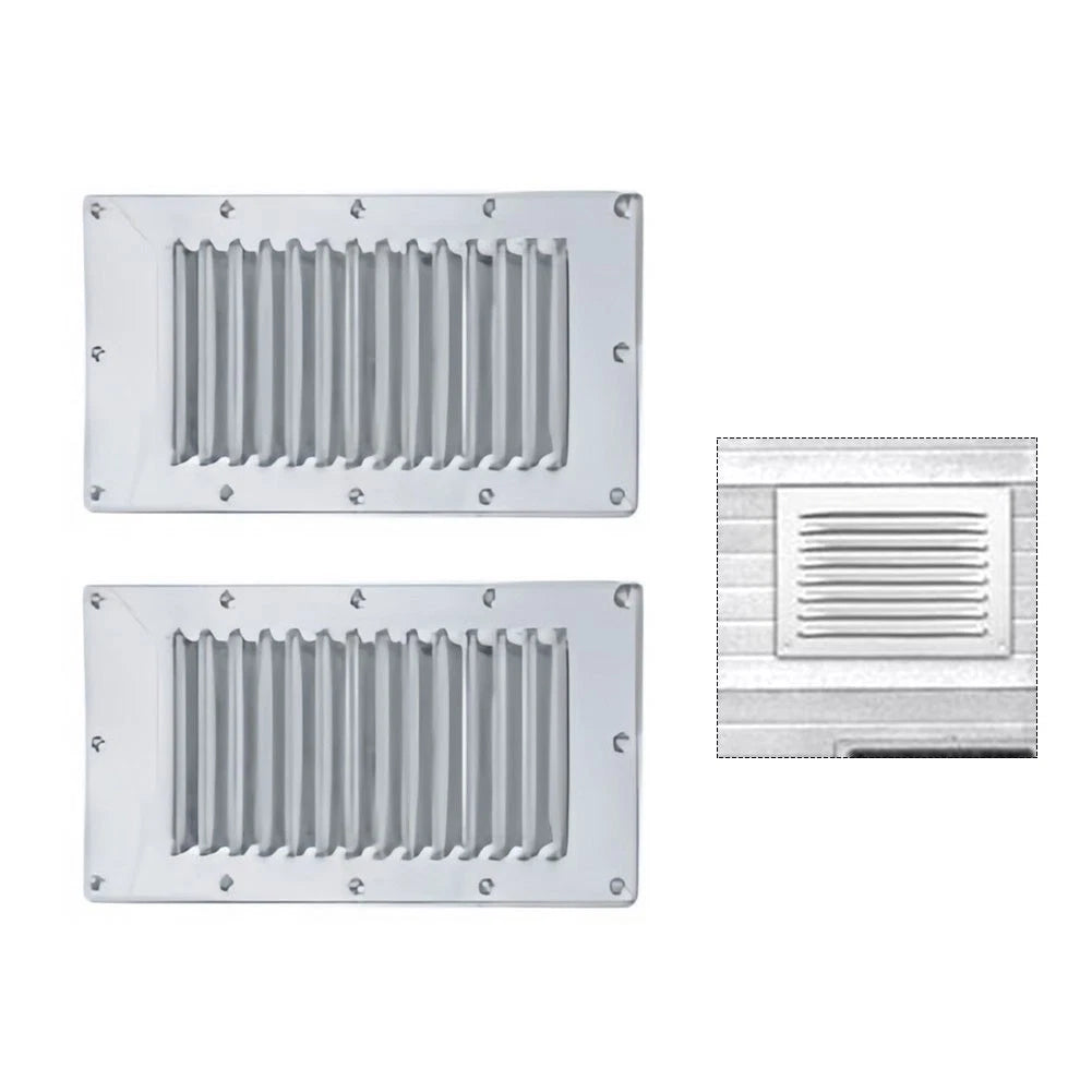 Wall Mounted Boat Vent Grille for Marine Airflow (228x127mm)