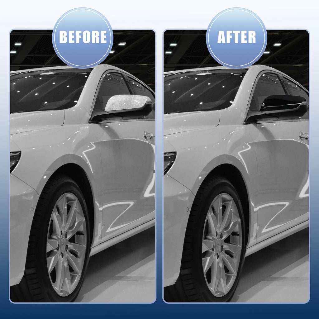 Rearview Mirror Cap Overlay Pair Black for Chevrolet Malibu (2016–2020)