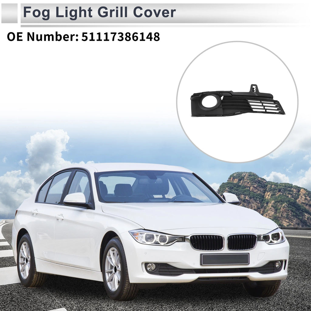 Front Right Fog Light Grill Replacement for BMW 3 Series (2015–2019)