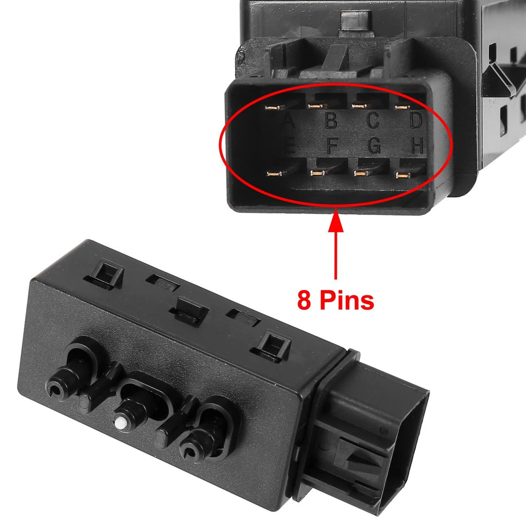 Power Seat Switch Front Left 6 Way for Chevrolet Monte Carlo (2011–2016)