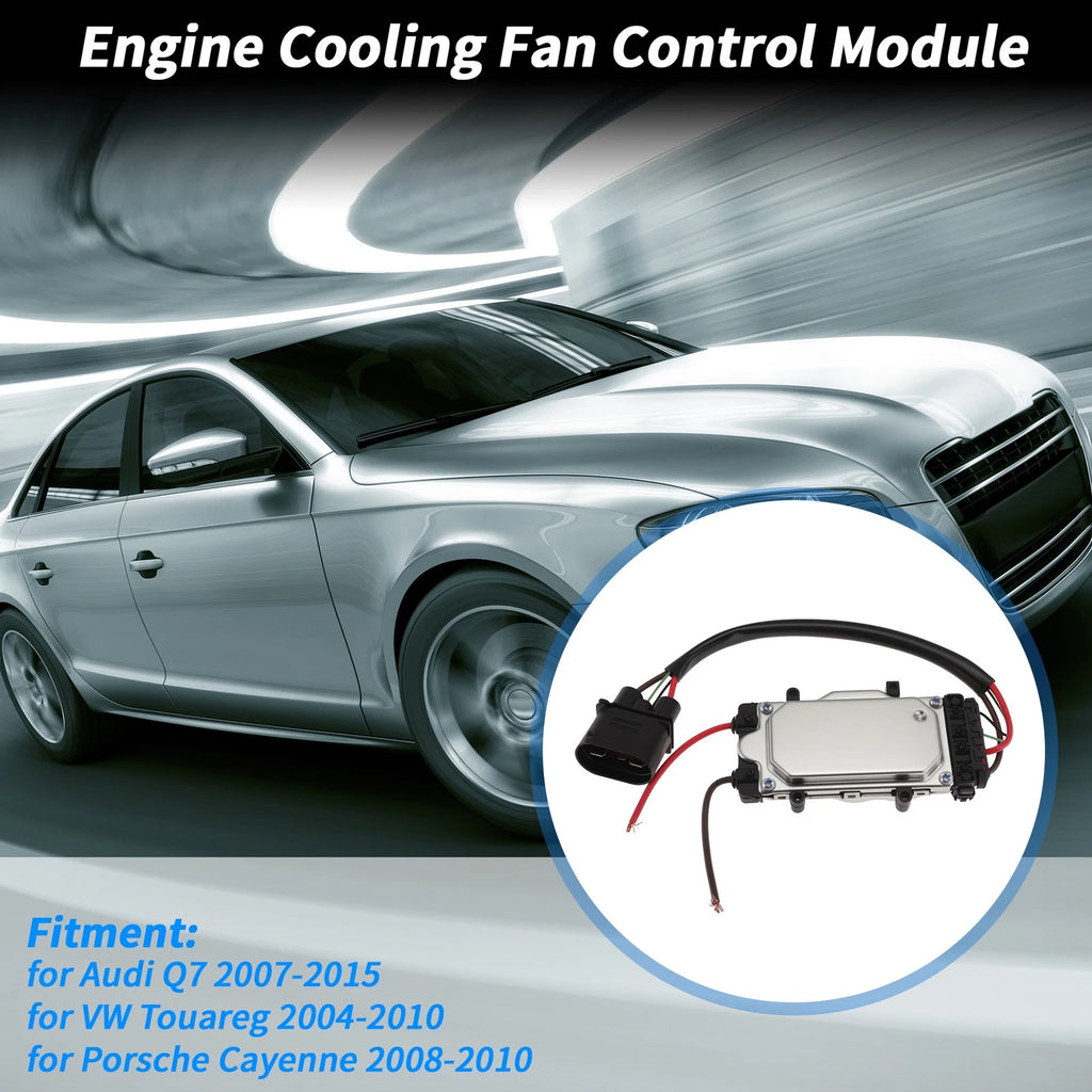 Engine Cooling Fan Control Module for Audi Q7 (2007–2015)