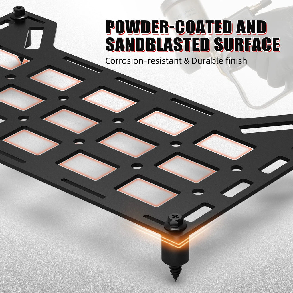 Molle Panel for Yamaha Can-Am UTV (Universal, 1/8" Steel, Black)