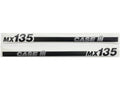 Decal Set for Case IH MX135 Tractor (Straight Version)