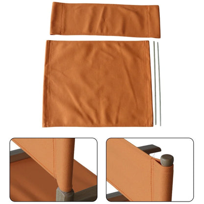 Canvas Seat Covers Kit for Director Chairs (52x16, 48x38cm)