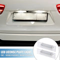 2X 6500K White LED License Plate Light for Porsche Boxster (1999–2004)