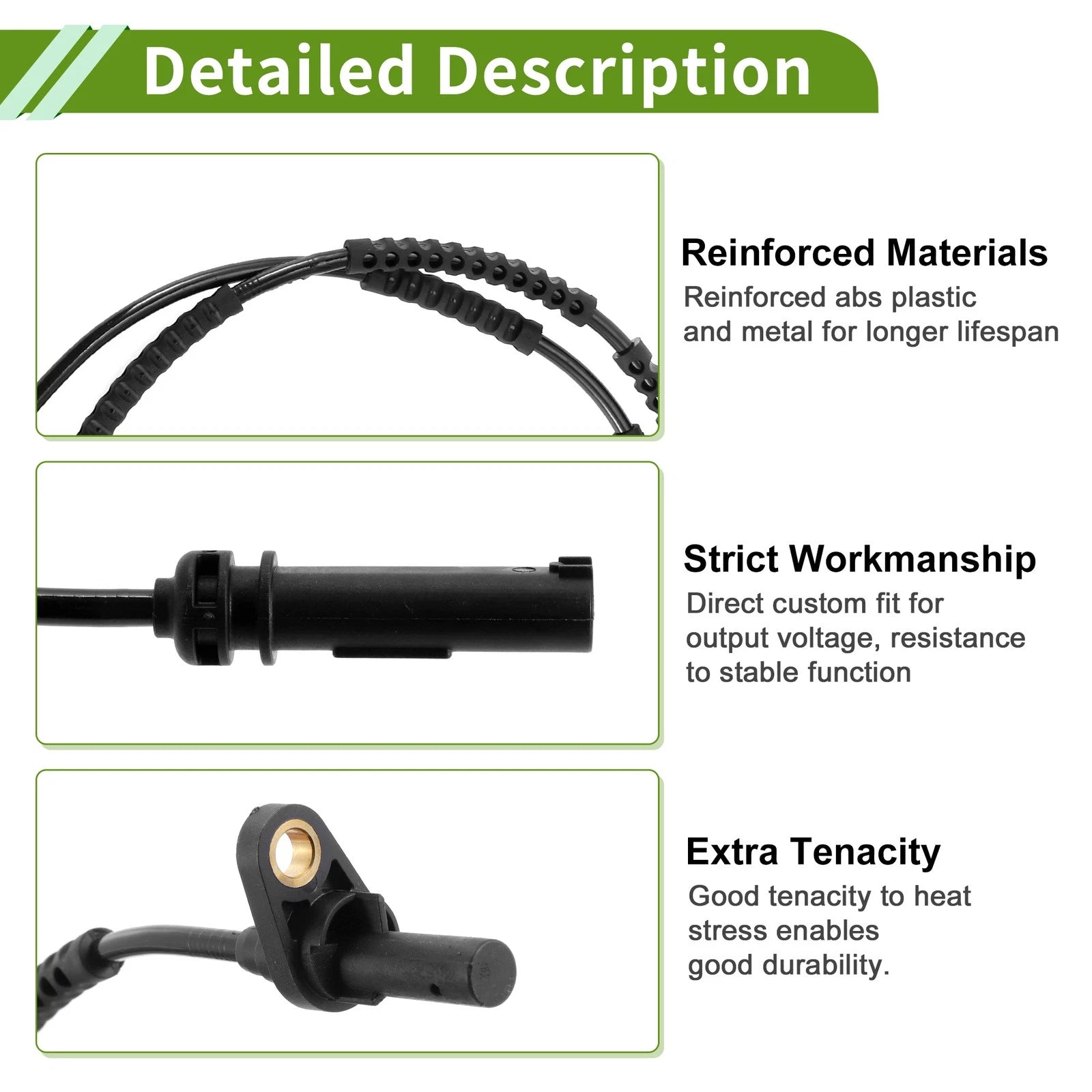 ABS Wheel Speed Sensor Replacement for BMW Z4 2009–2016