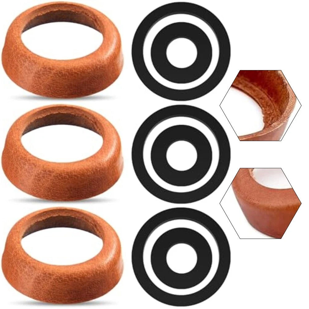 Set of 2 Cowhide Leather Pump Sleeves for Type 75 Models