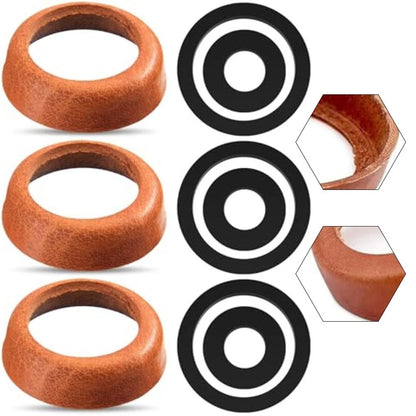 Set of 2 Cowhide Leather Pump Sleeves for Type 75 Models