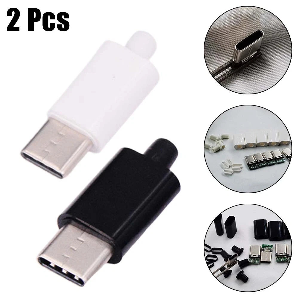 Type-C Reversible USB 3.1 Board with Black/White Shell for