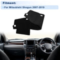 Dash Cover for Mitsubishi Shogun (2007–2019) Without HUD, Polyester Black