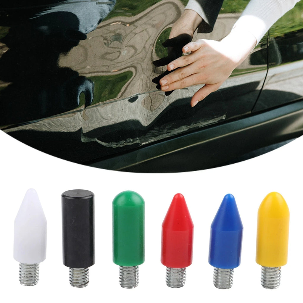 Seamless Car Dent Repair Pen with M8 Head & 6 Replacement Flat Nylon Tips