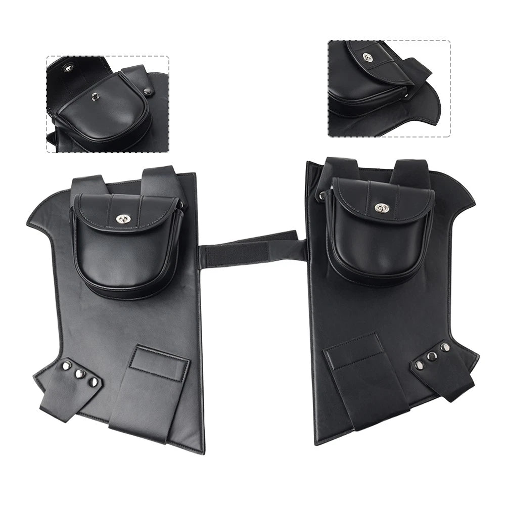 Soft Lowers Chaps Leg Warmer Bag for Harley Electra Glide FLHT (1997–2009)