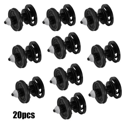 20 Pcs ABS Plastic Fastening Clips for Audi A1 (2005–2018) 7L6868243