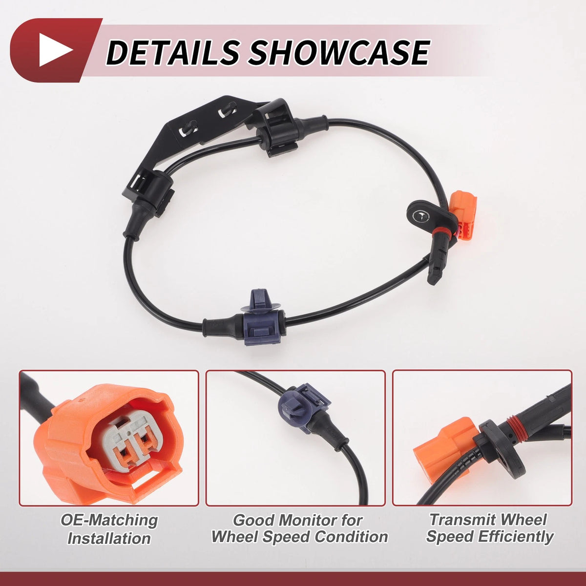 ABS Wheel Speed Sensor No. 57475SFJW01 for Honda Odyssey (2005–2010)