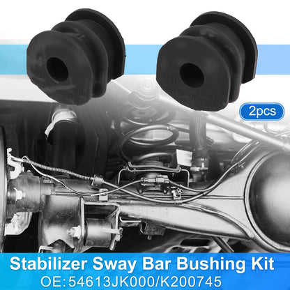Set of 2 Rear Side Stabilizer Sway Bar Bushings for Infiniti G37 (2009–2013)