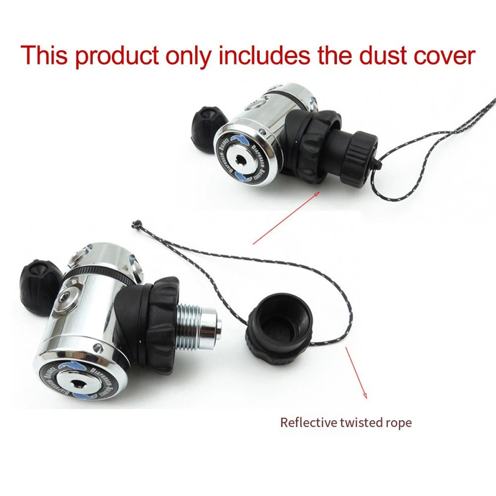 2Pcs Dust Cap for Diving Tank Valves with Reflective Features