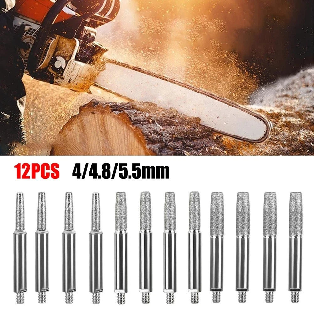 12X High Temperature Resistant Carbide Burrs for Chainsaw Sharpening