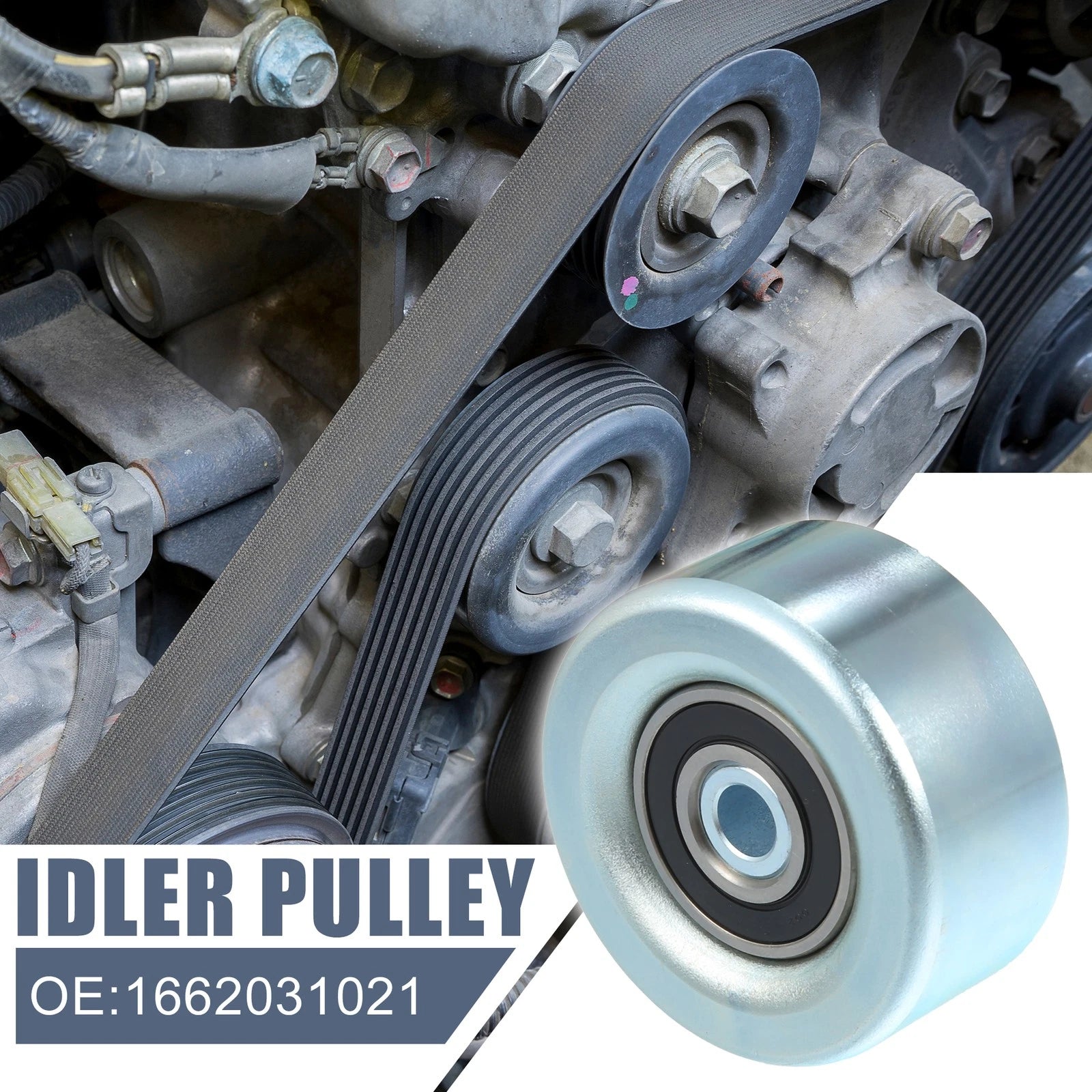 Drive Belt Idler Pulley Replacement for Lexus GS IS RC (2013–2021)