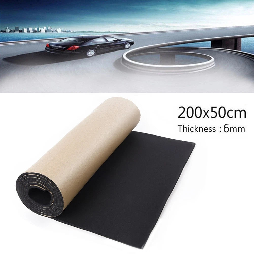 Soundproof Cotton Foam for Auto Insulation (200x50cm)
