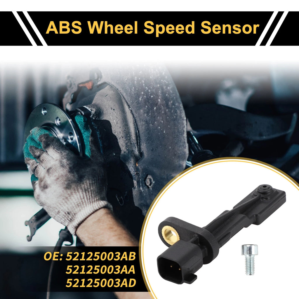 ABS Wheel Speed Sensor Replacement for Jeep Wrangler JK (2007–2017) Rear Left Right