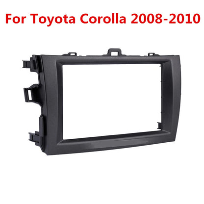 2DIN Radio Stereo DVD Dash Installation Frame Bezel for Toyota Corolla (2008–2010)