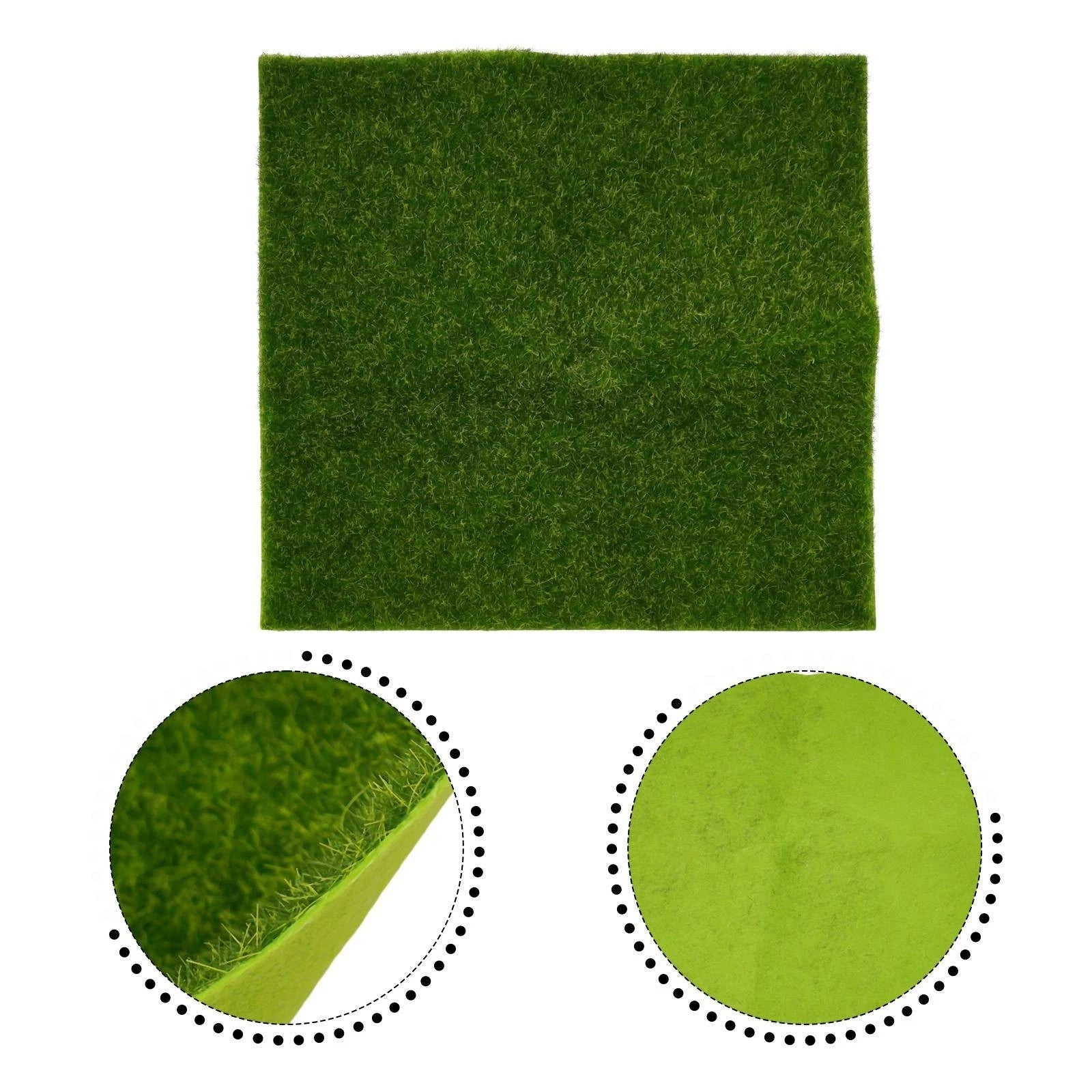 Synthetic Miniature Garden Ornament for Long Lasting Use