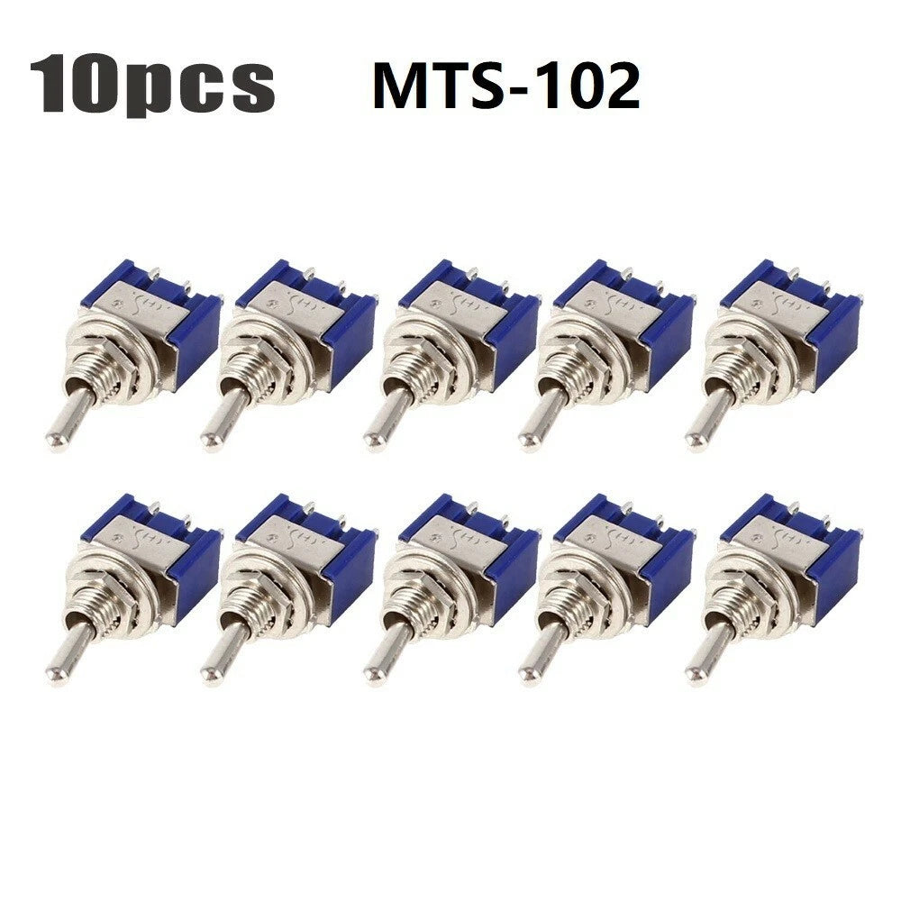 Miniature On-On Toggle Switch for Various Applications (1/4")