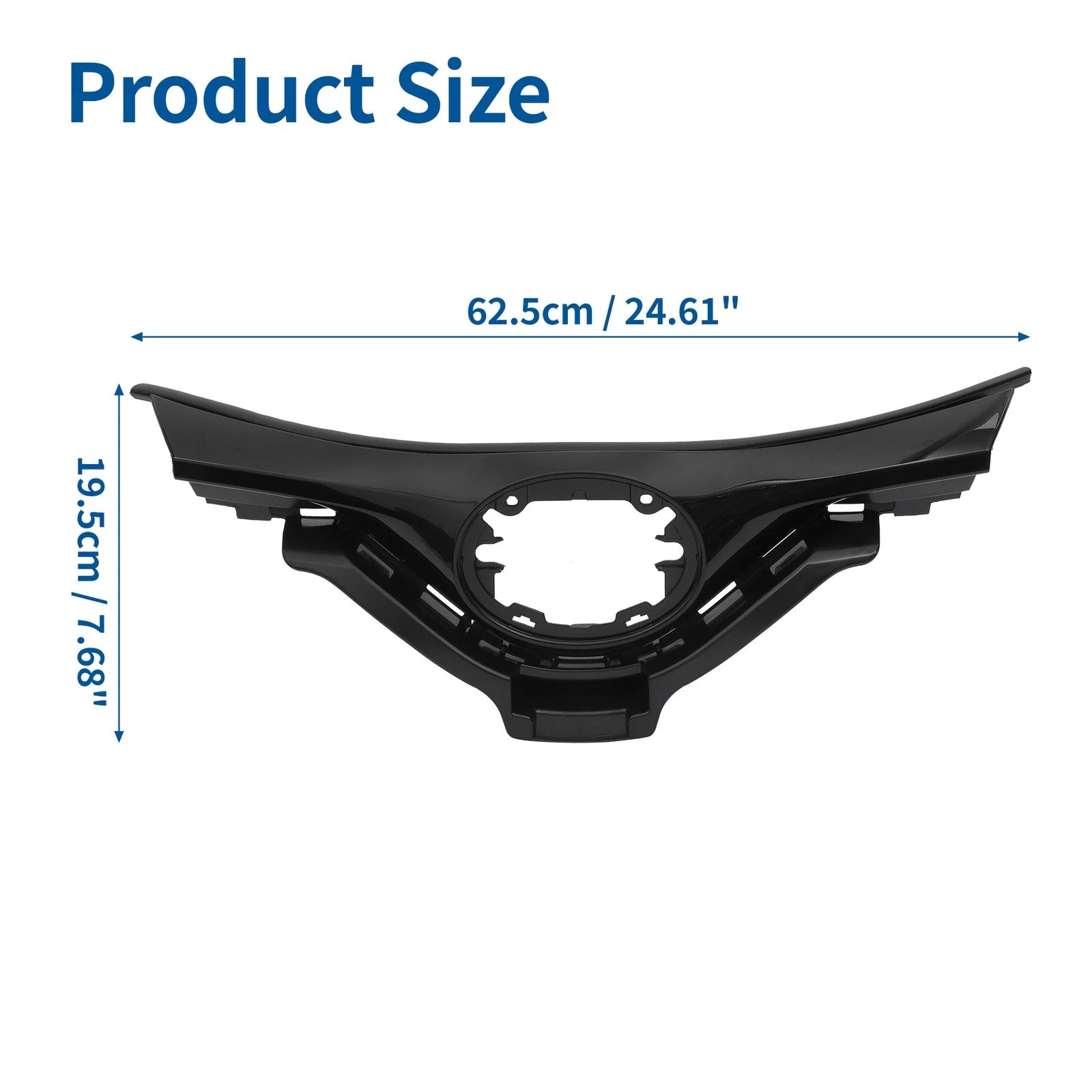Front Hood Bumper Grille Grill Replacement for Toyota CHR (2018–2019)