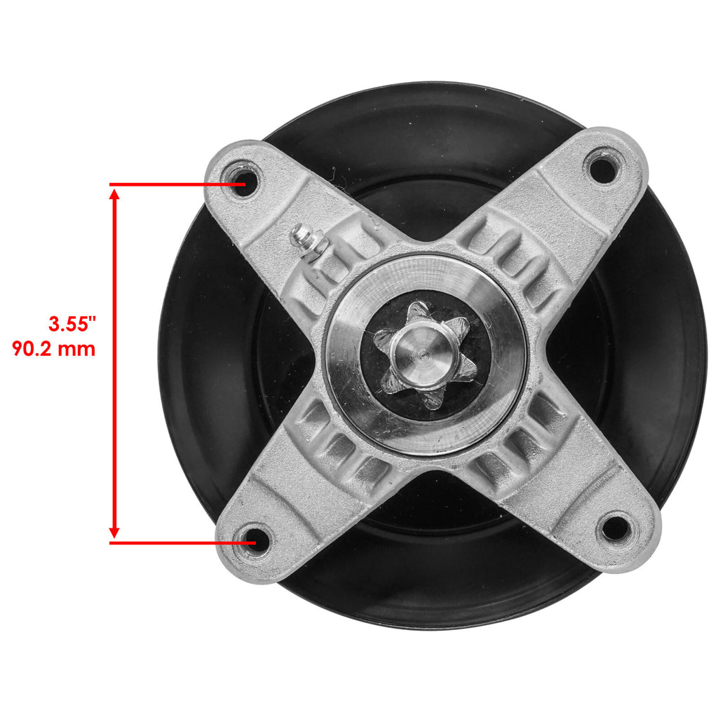 Deck Spindle Pulley Kit Replacement for Troy-Bilt Super Bronco (2013–2019)
