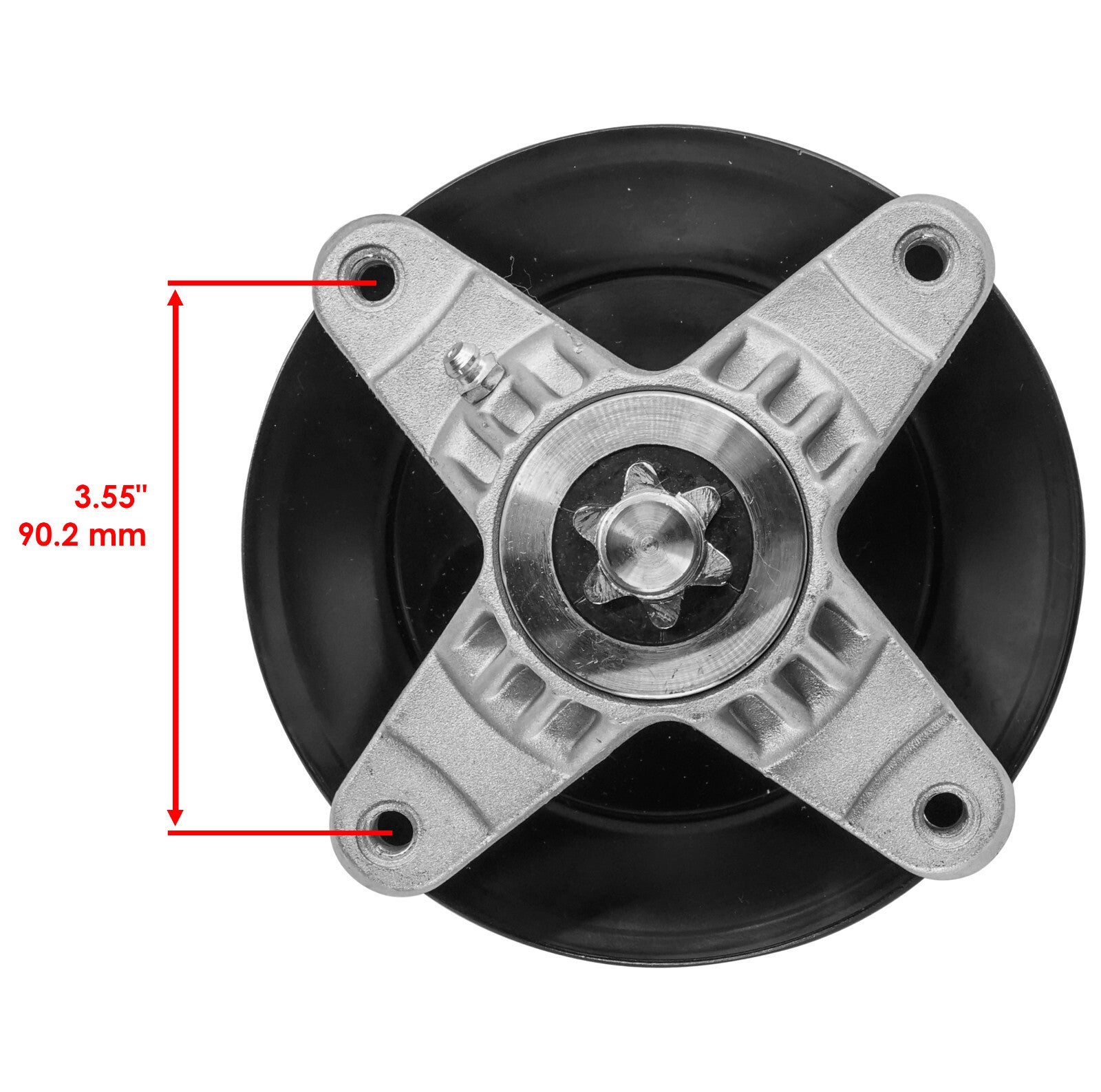 Deck Spindle Pulley Kit Replacement for Troy-Bilt Super Bronco (2013–2019)