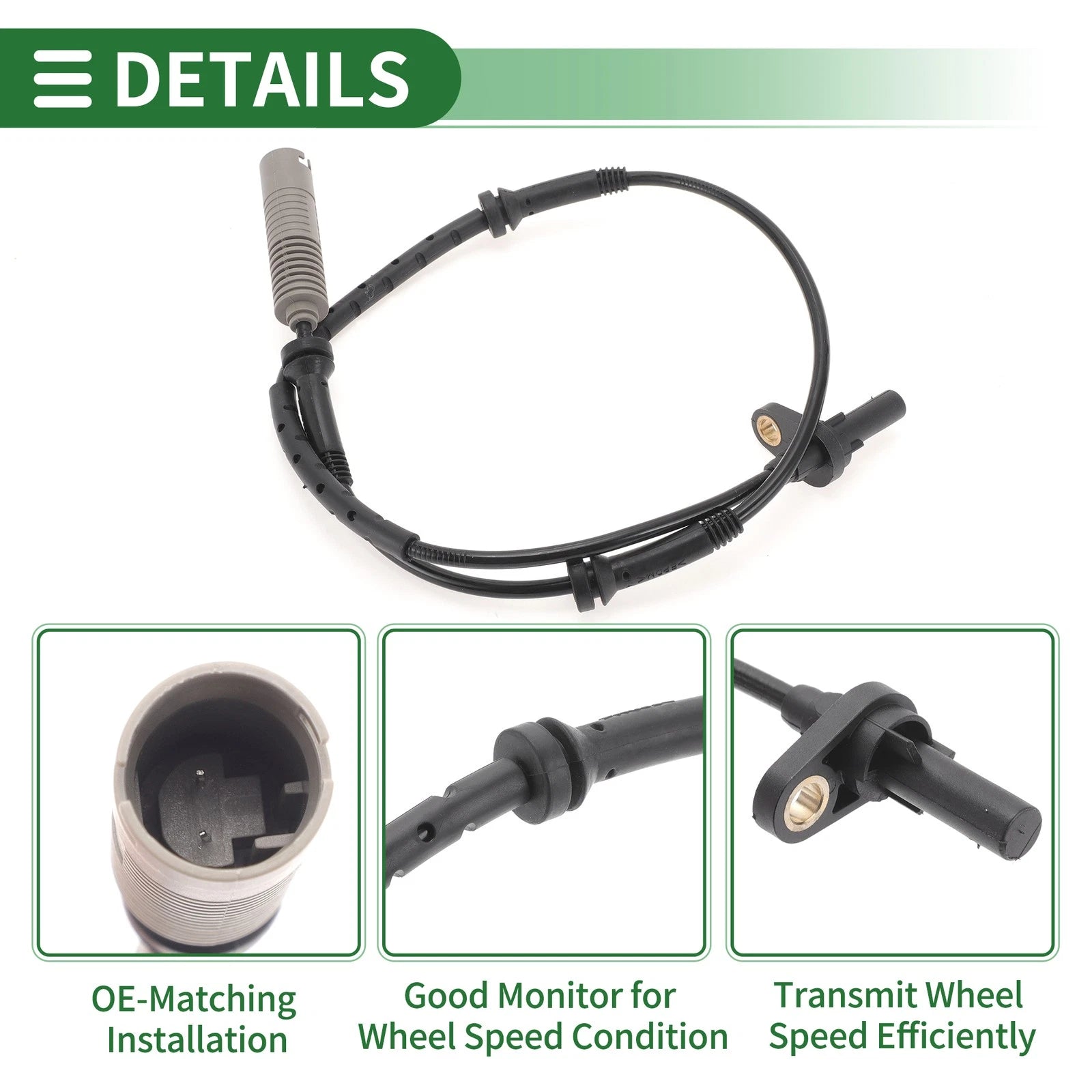 ABS Wheel Speed Sensor No. 34526752159 for BMW E65 745i (2002–2005)