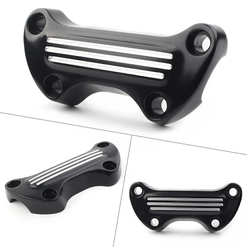 Handlebar Riser Top Clamp Cover for Harley Sportster Softail Dyna (1")