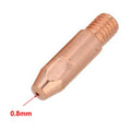 Welding Torch Copper Contact 0.8/1.0/1.2mm for Metalworking Tools (1 pcs)