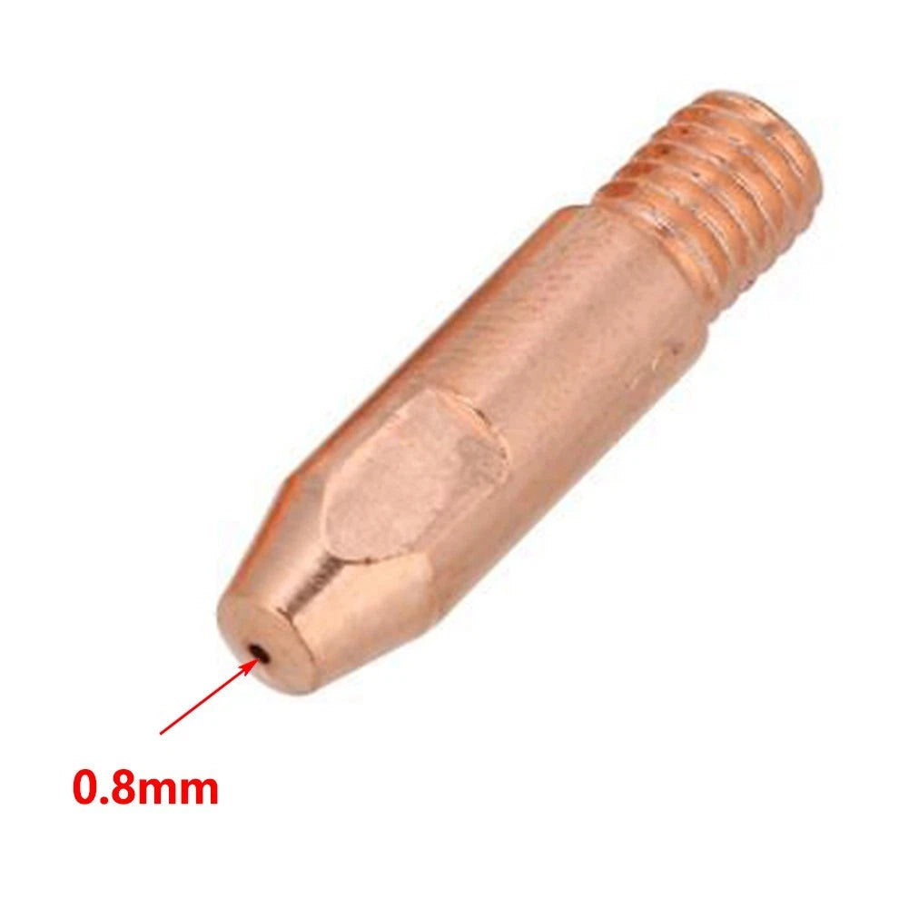 Welding Torch Copper Contact 0.8/1.0/1.2mm for Metalworking Tools (1 pcs)