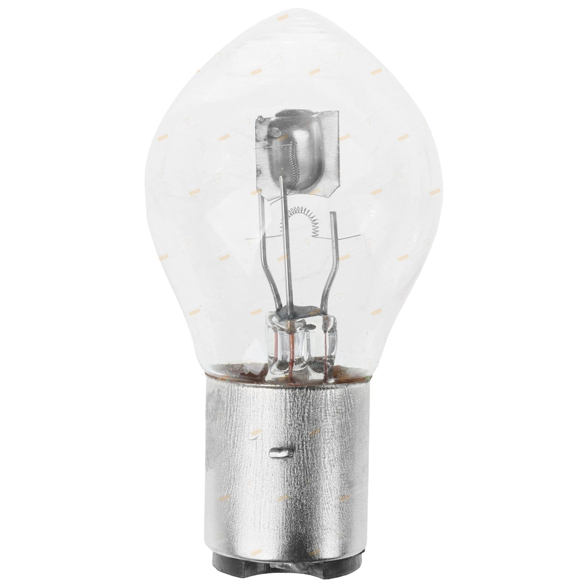 Pack of 10 Headlight Bulbs for Motorcycle (12V 35/35W BA35 BA20d)