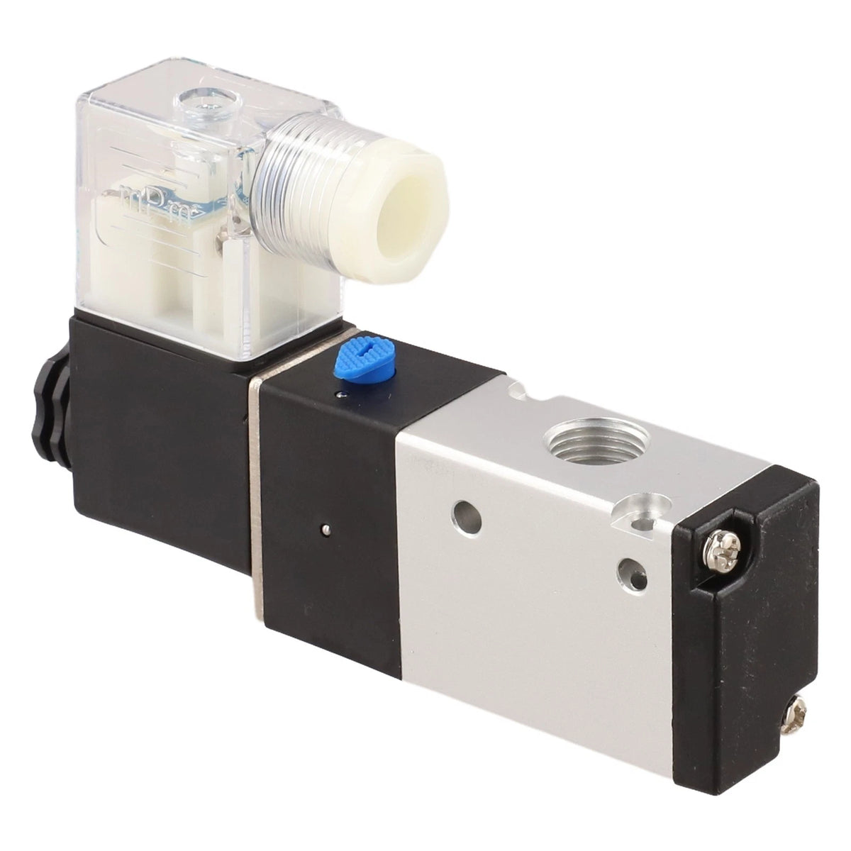 2X Air Pneumatic Solenoid Valve 3-Way 1/4 PT DC 12V 0.15-0.8MPa