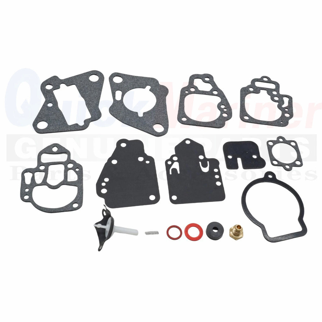 Carburetor Kit for Sierra 18-7212, Mallory 9-37304, Mercury 1395-811357, 1395-9179